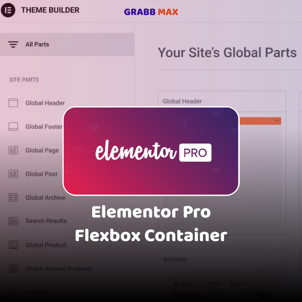 Elementor Pro For Flexbox Container