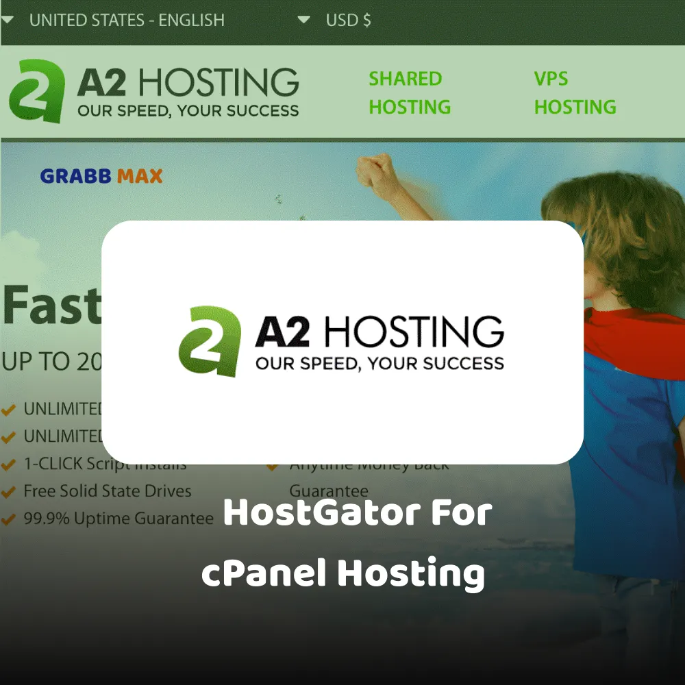 A2 Hosting For cPanel Hosting