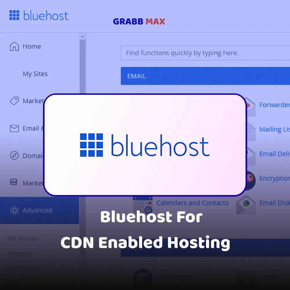 BlueHost For CDN Enabled Hosting