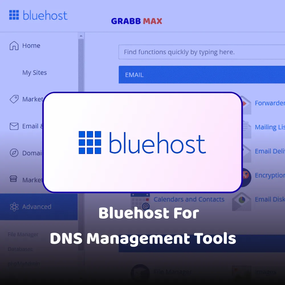 BlueHost For DNS Management Tools