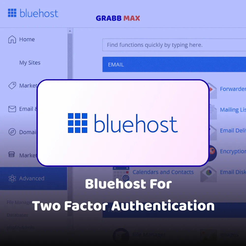 BlueHost For Two Factor Authentication