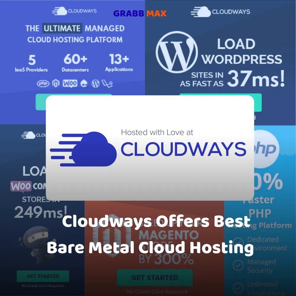 Cloudways Offers Best Bare Metal Cloud Hosting