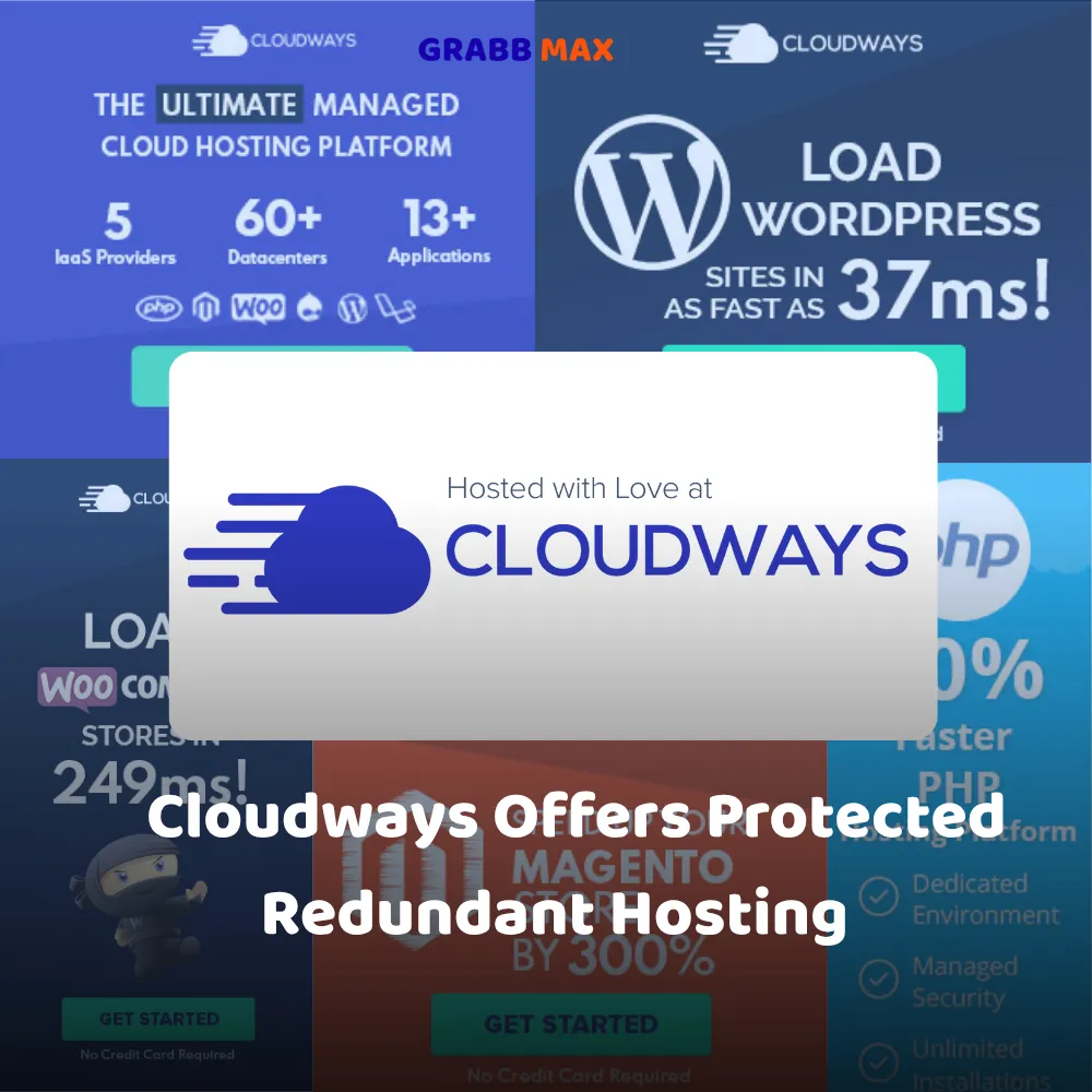 Cloudways Offers Protected Redundant Hosting