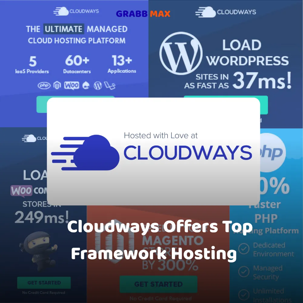 Cloudways Offers Top Framework Hosting