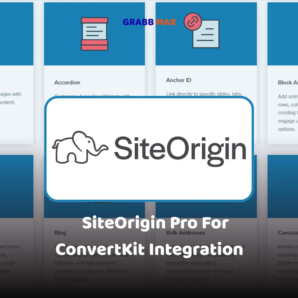 SiteOrigin Pro For ConvertKit Integration