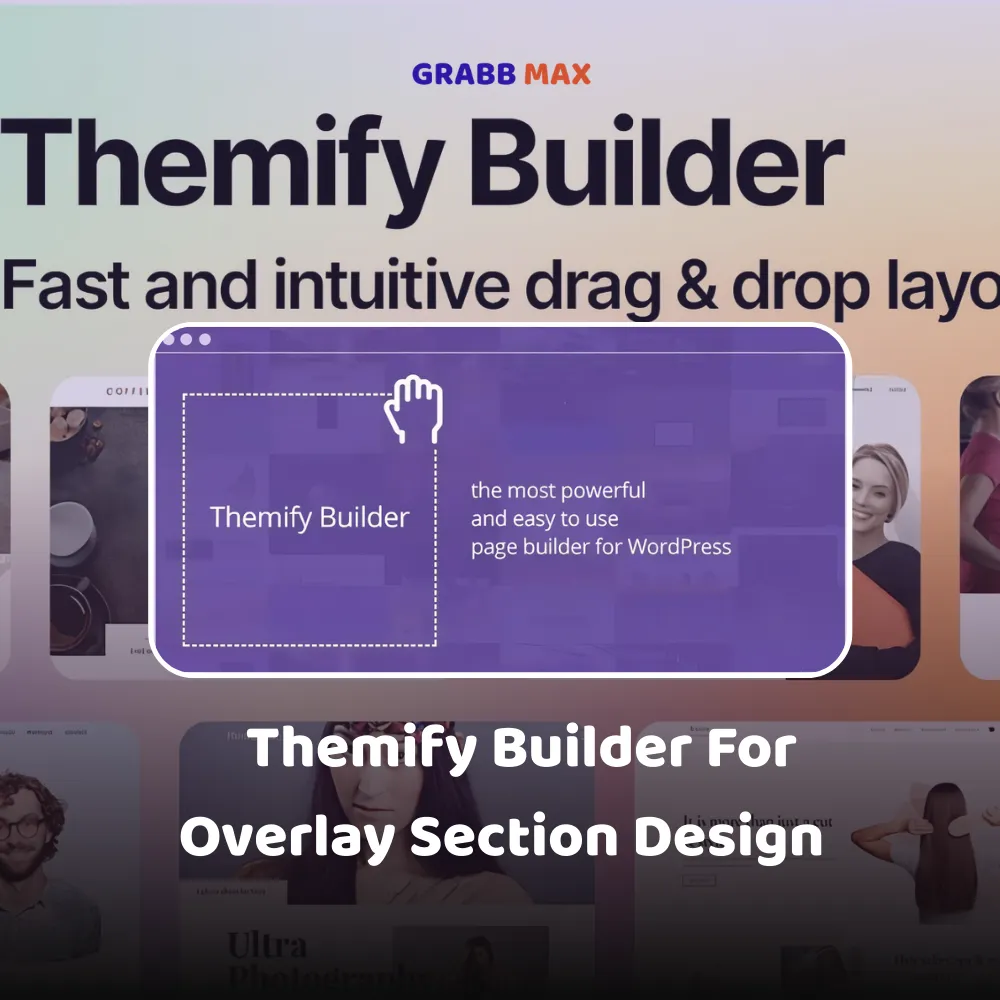 Themify Builder For Overlay Section Design
