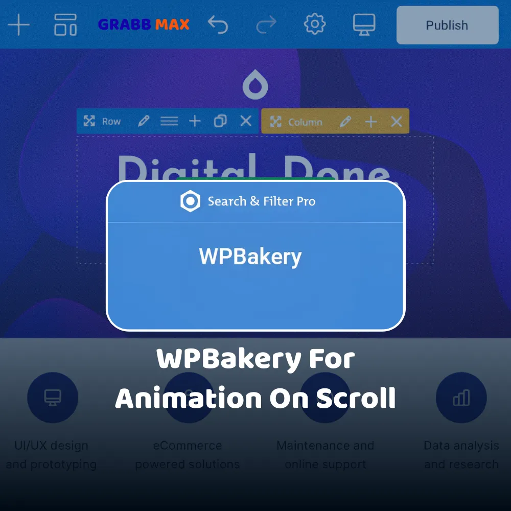 WPBakery For Animation On Scroll
