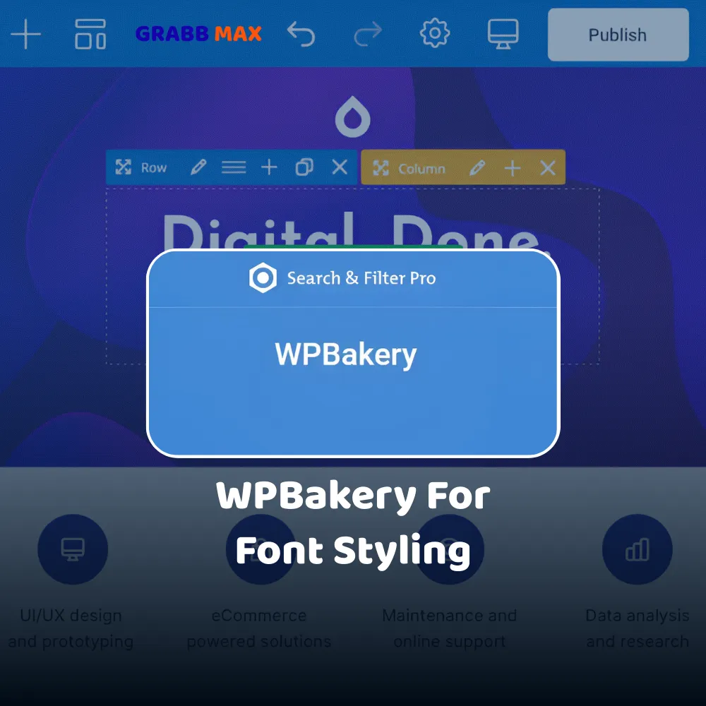 WPBakery For Font Styling